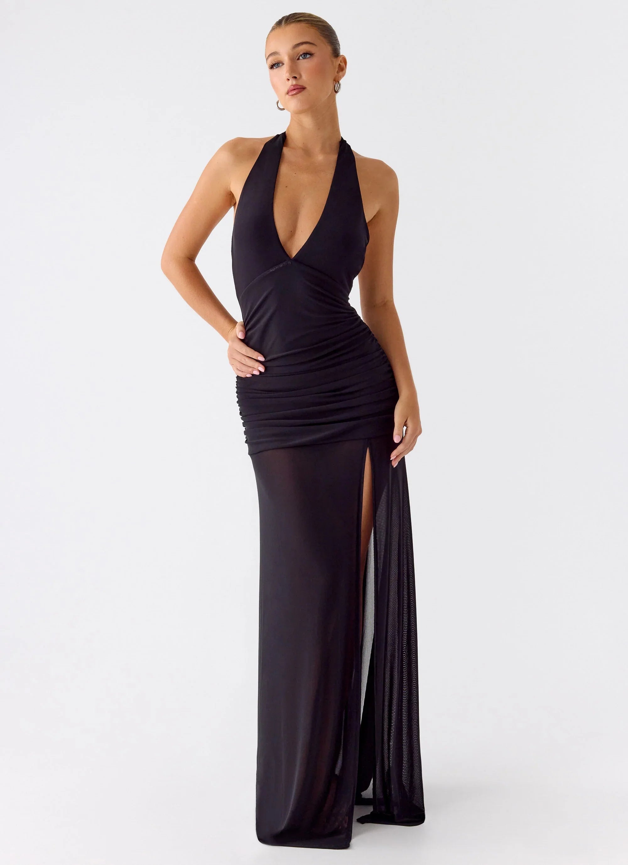 Island Muse Maxi Dress Black