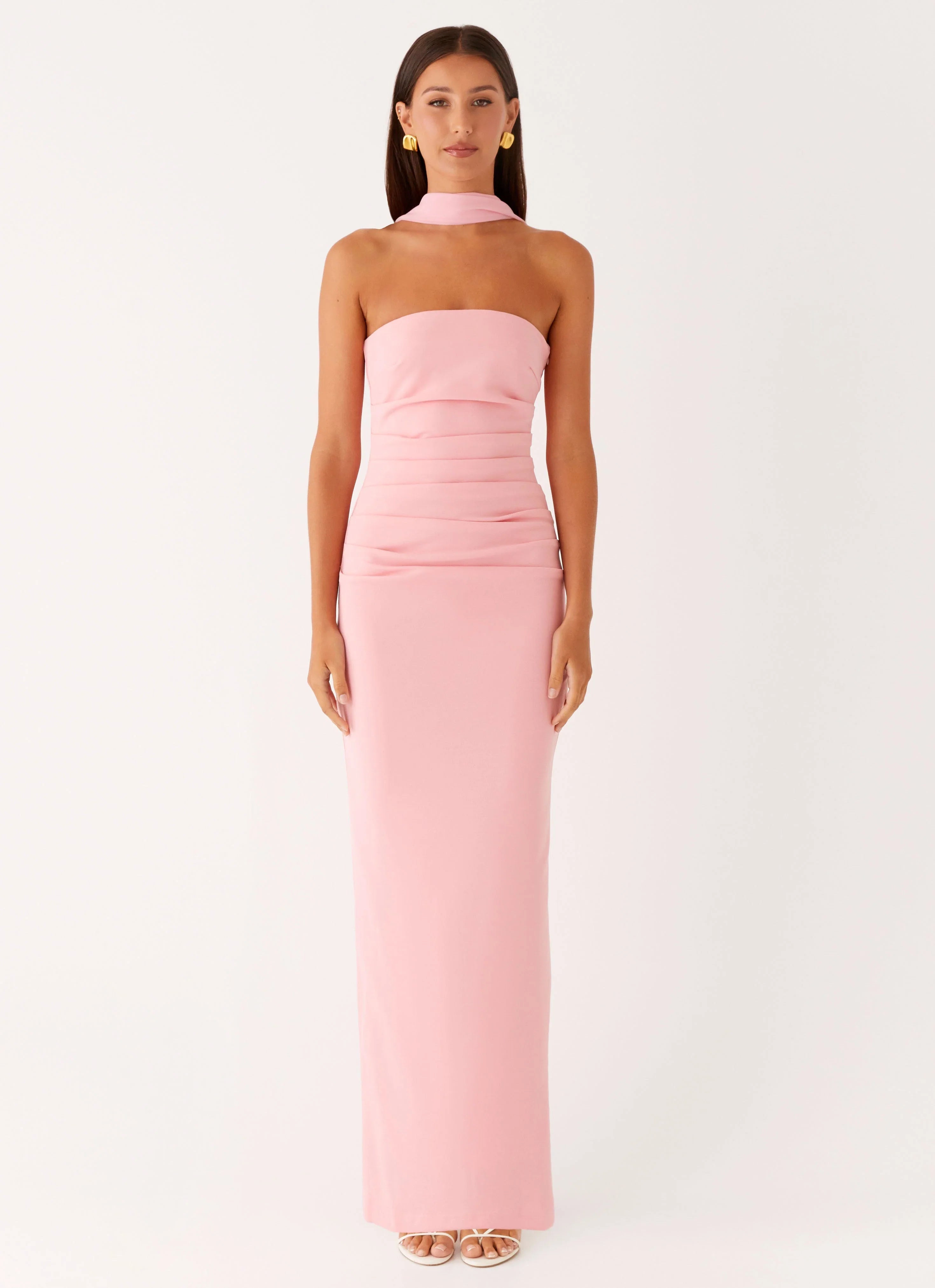 Libra Maxi Dress Pink