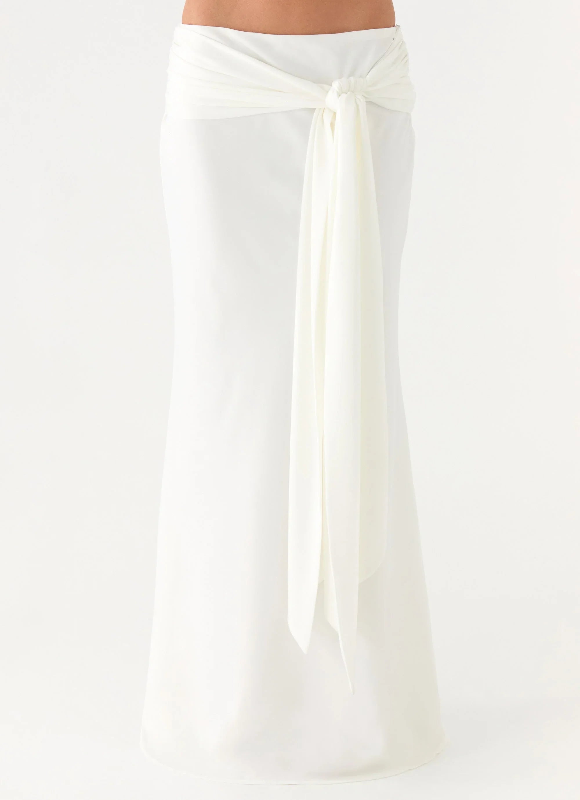 Eirlys Maxi Skirt White
