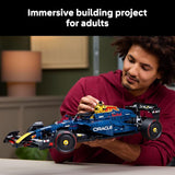 LEGO Technic Oracle Red Bull Racing RB20 F1 Race Car Model Kit Building Set for Adults Ages 18 with Realistic Features Gift for Birthdays 42206