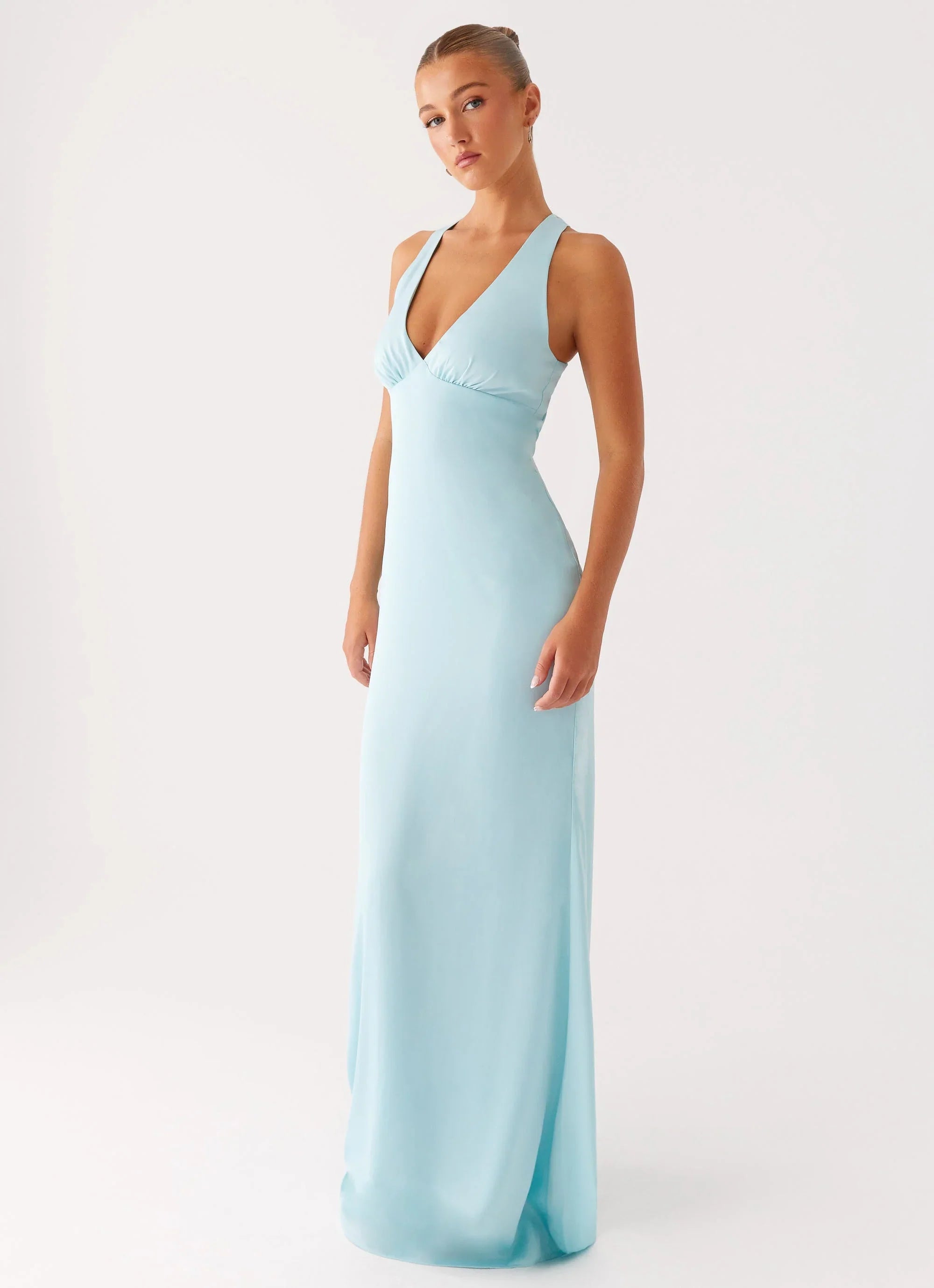 Desi Halterneck Maxi Dress Mint