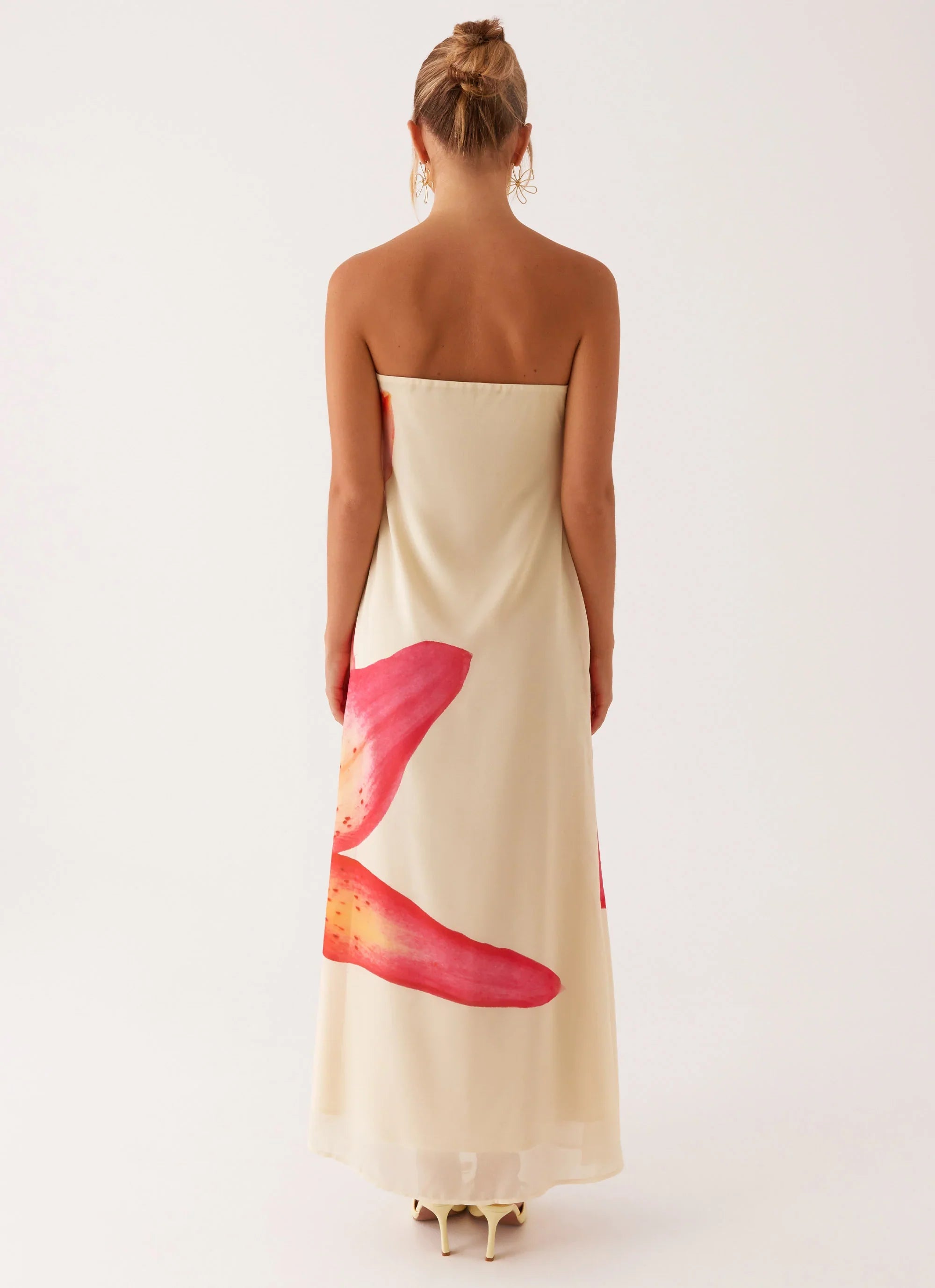 Darcy Maxi Dress Yellow Floral