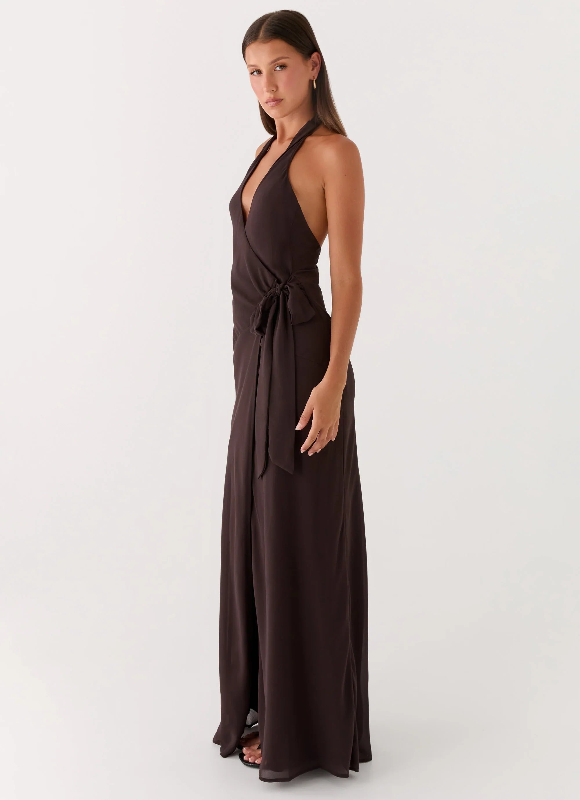 So Chic Maxi Dress Cool Chocolate