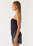 Midnight Glance Top Black