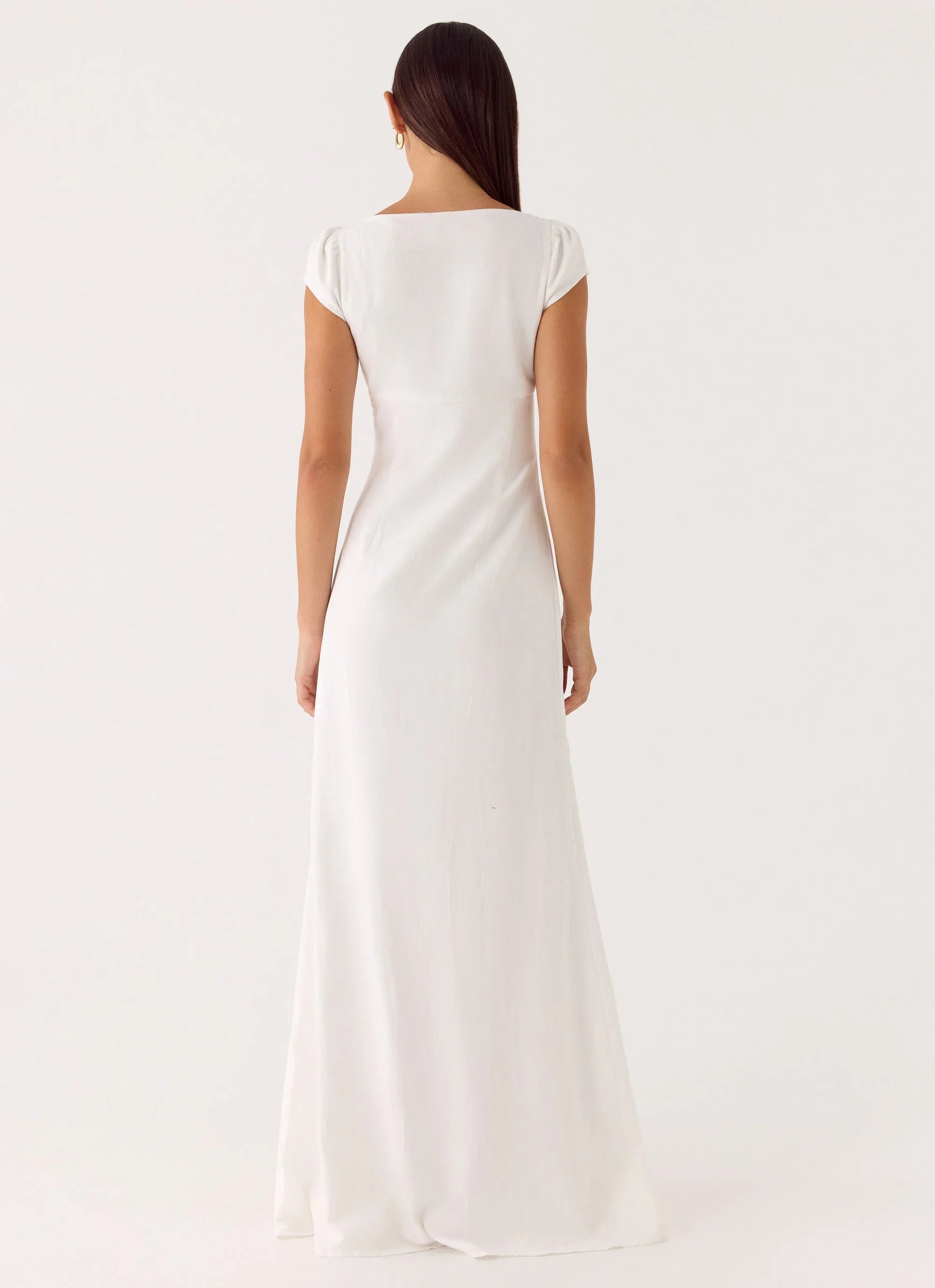 Never Really Over Maxi Dress White