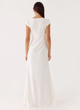 Never Really Over Maxi Dress White