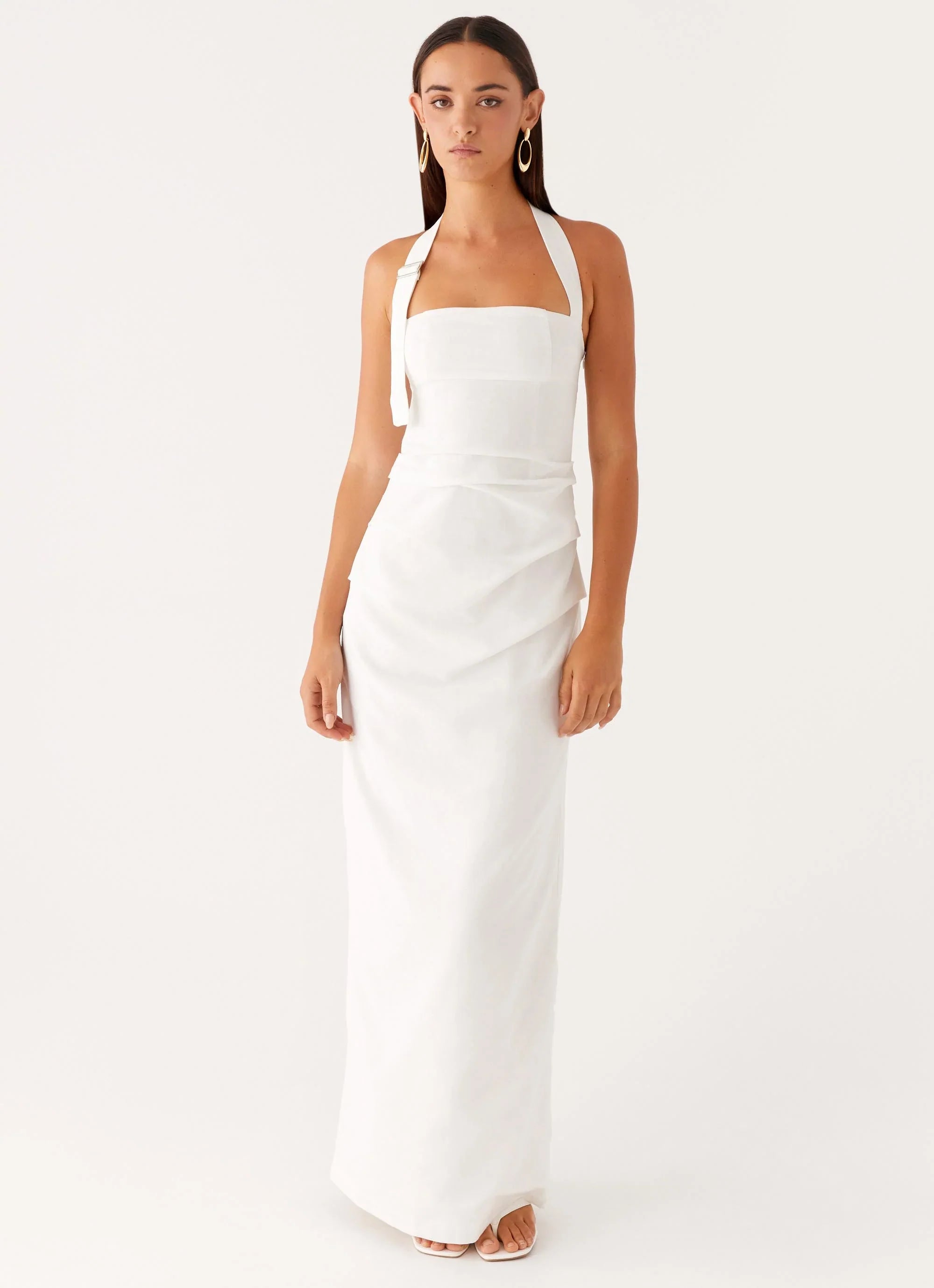 Rumour Has it Maxi Dress White
