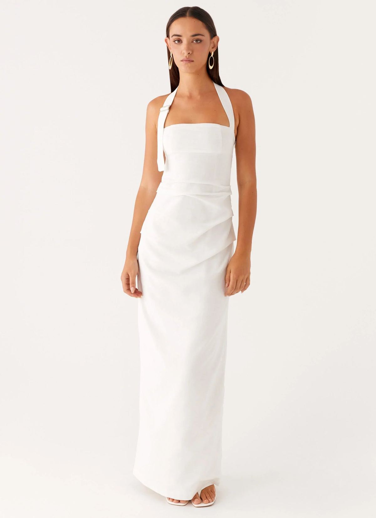 Rumour Has it Maxi Dress White