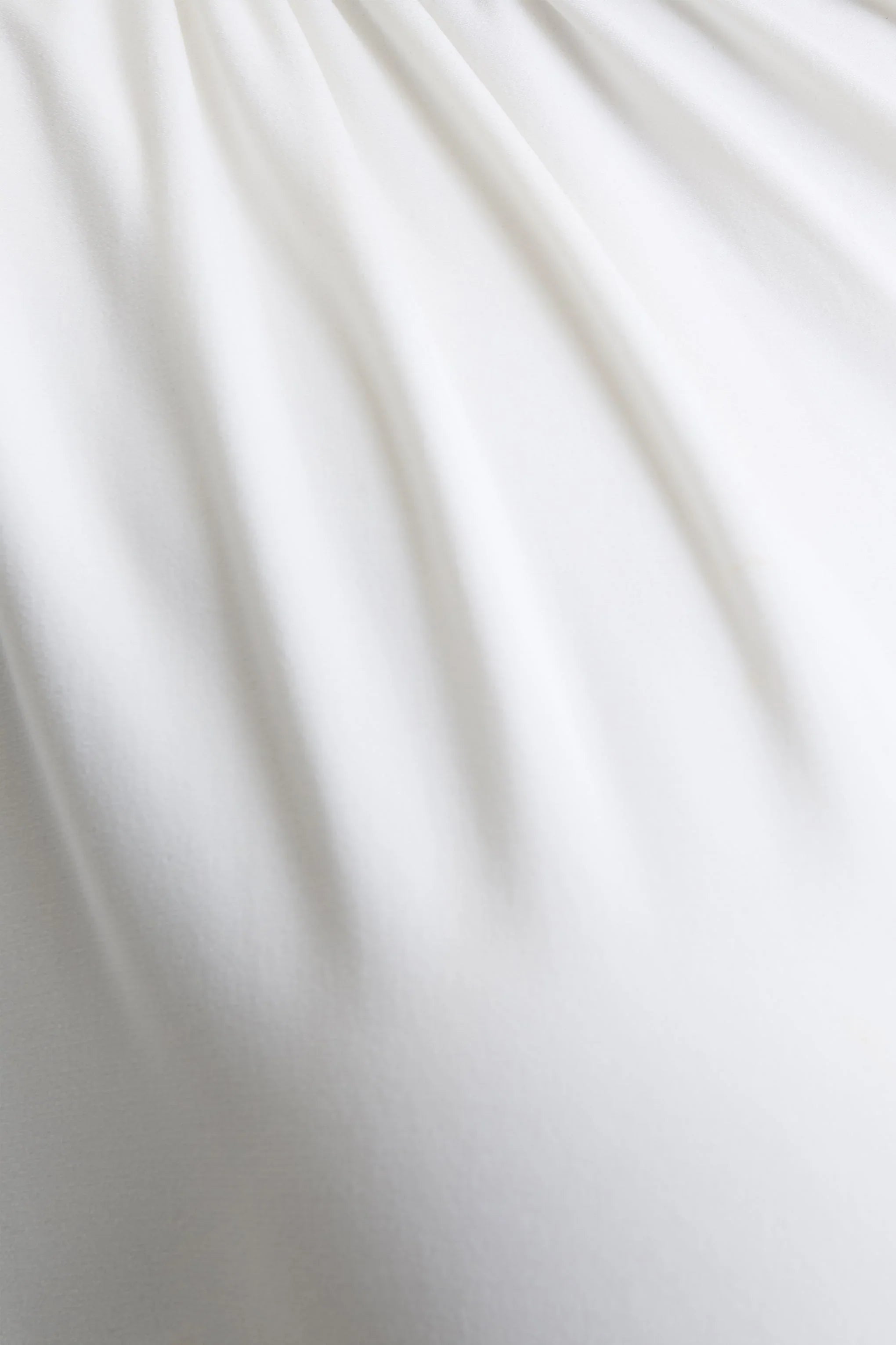 Tropic White High Neck Maxi With Long Cape Sleeve