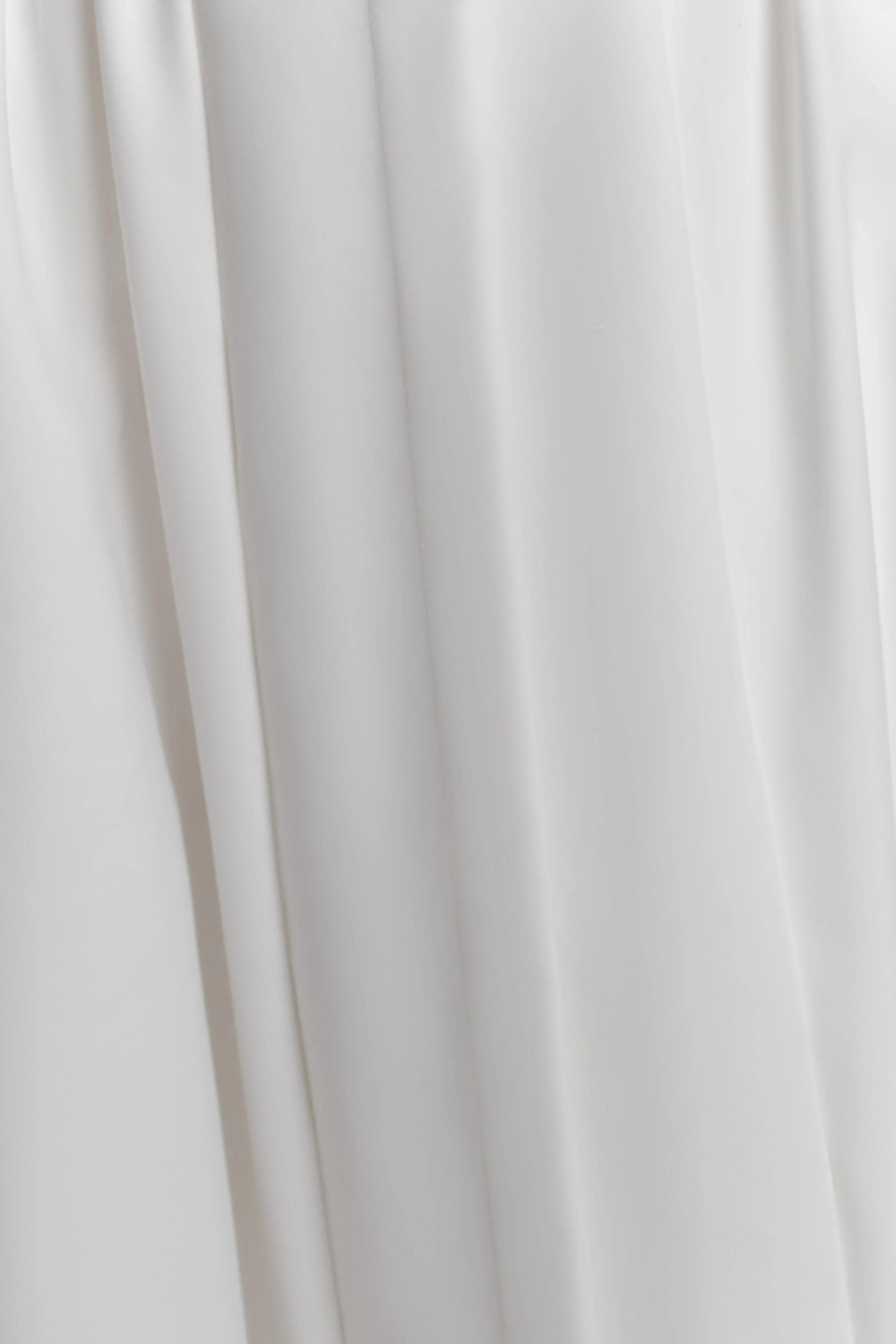 Monika Gathered Waist Cotton Midi Dress White