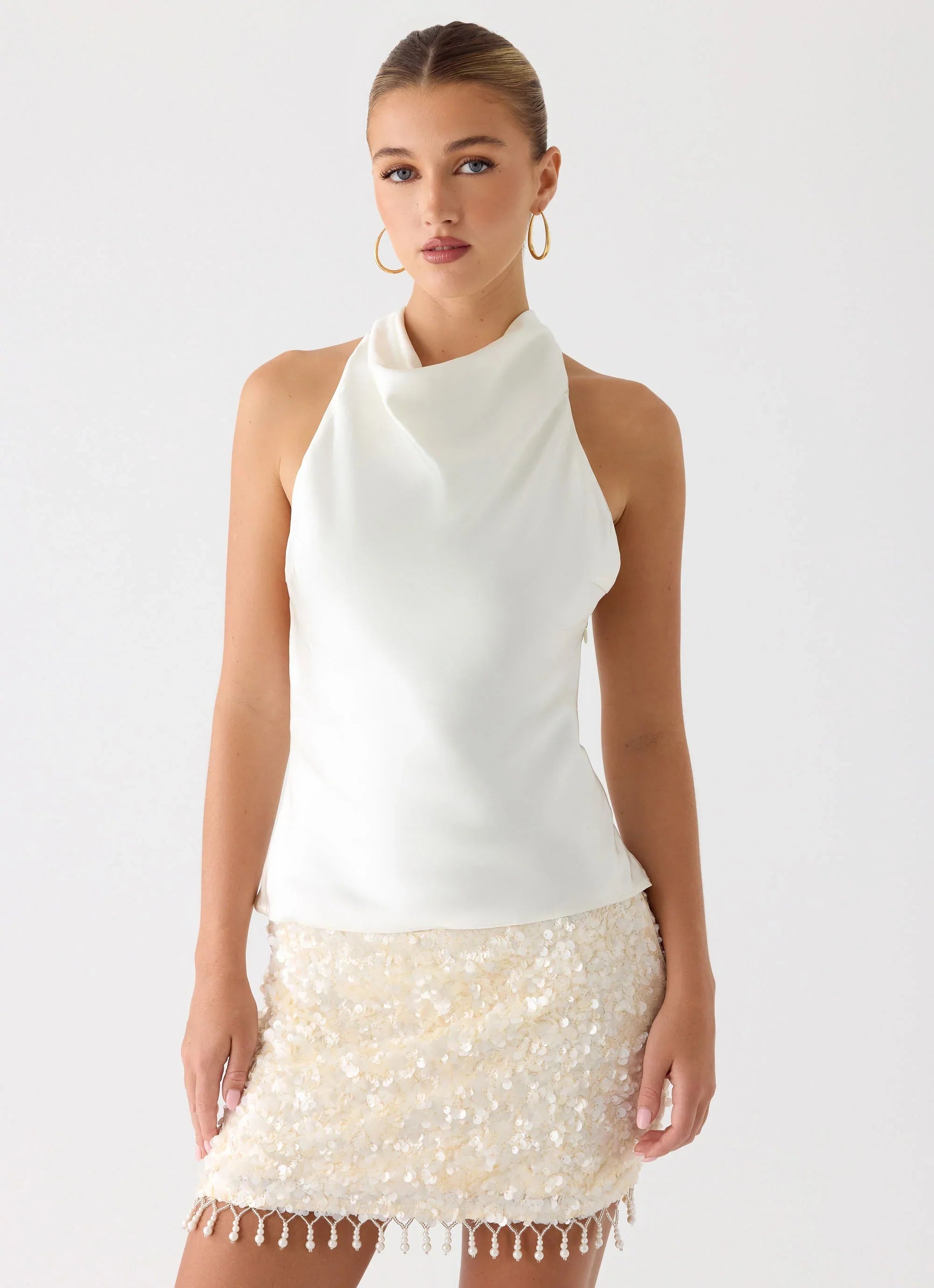 Malani Top White