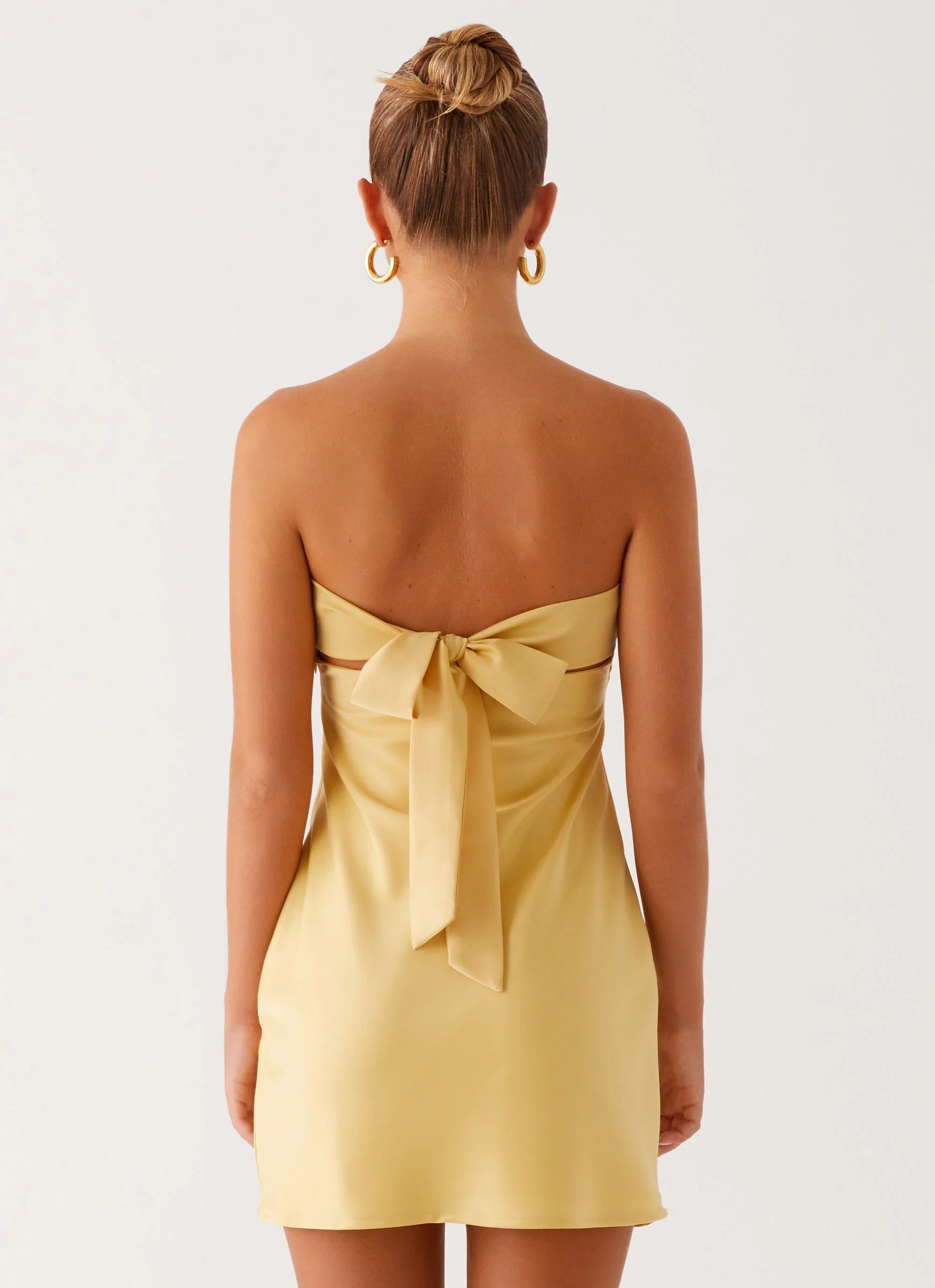 Yulina Mini Dress Yellow