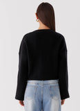 Daphne Knit Cardigan Black