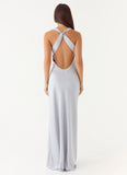 Zandie Maxi Dress Misty Blue