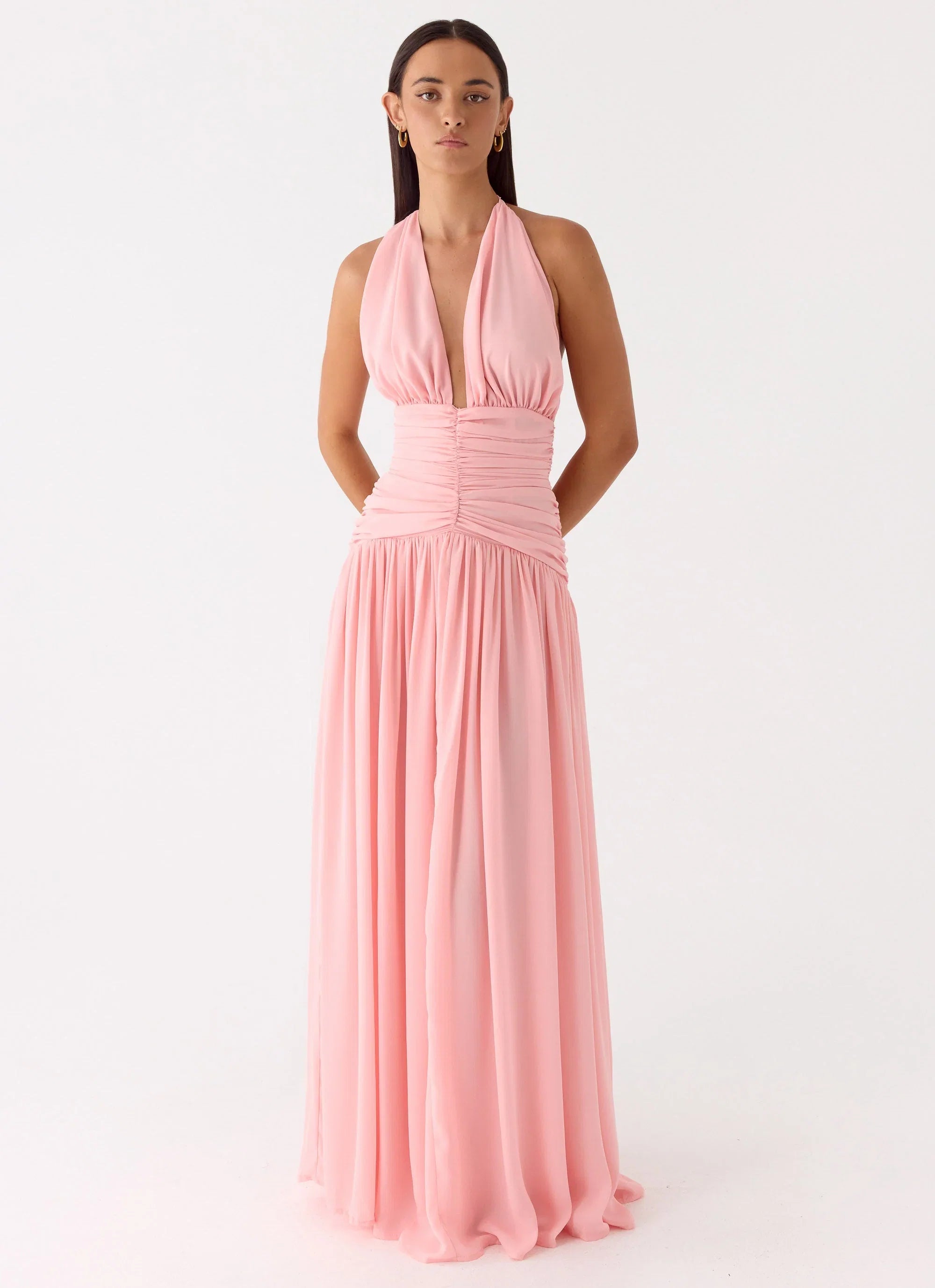 Jimena Maxi Dress Peach