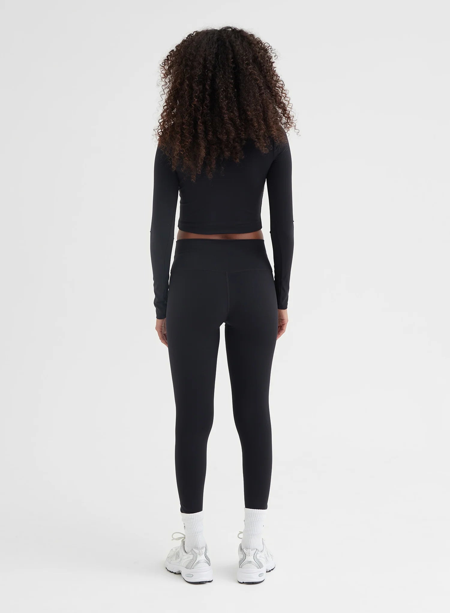Black Fourth Long Sleeve Top