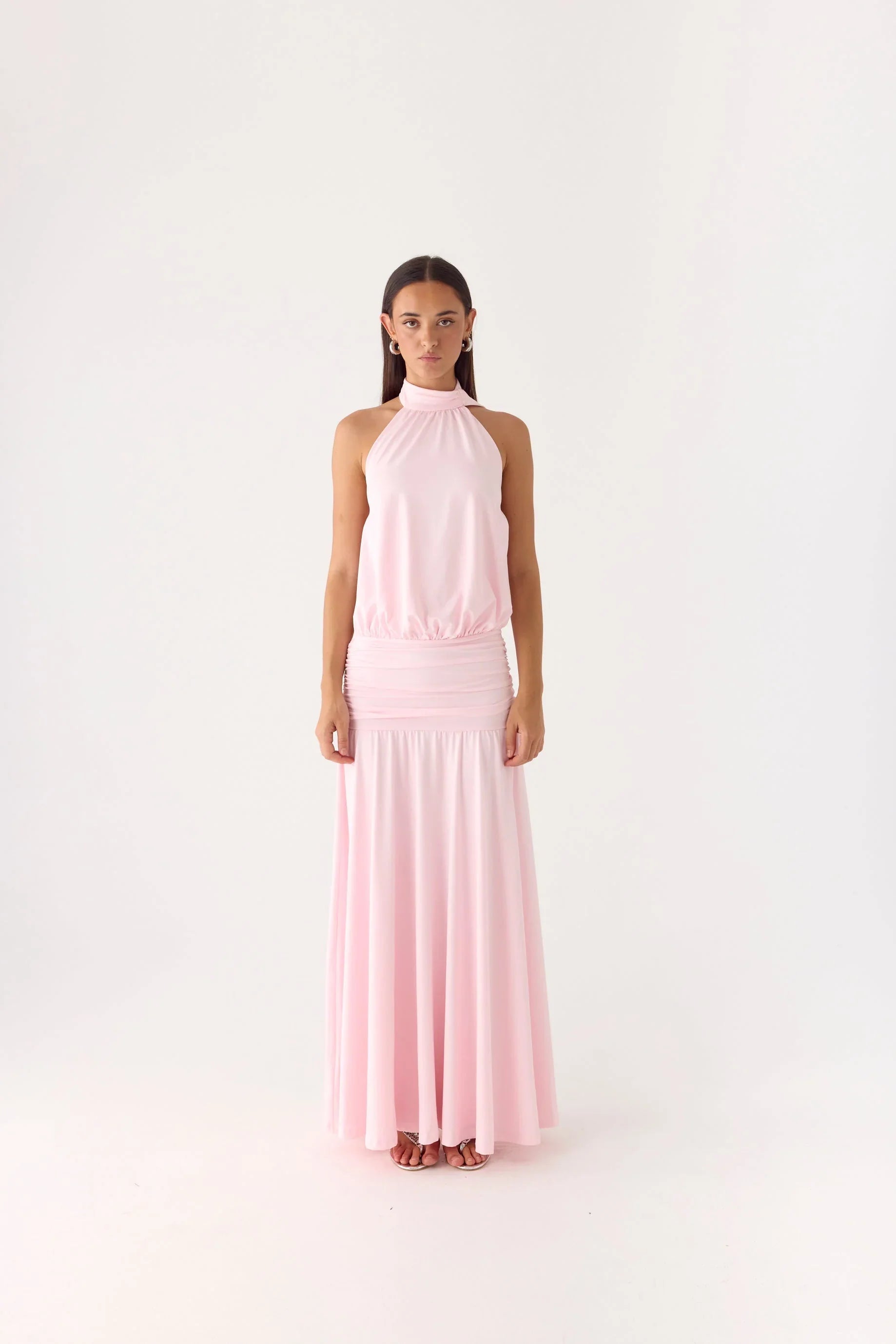 Last Forever Maxi Dress Baby Pink