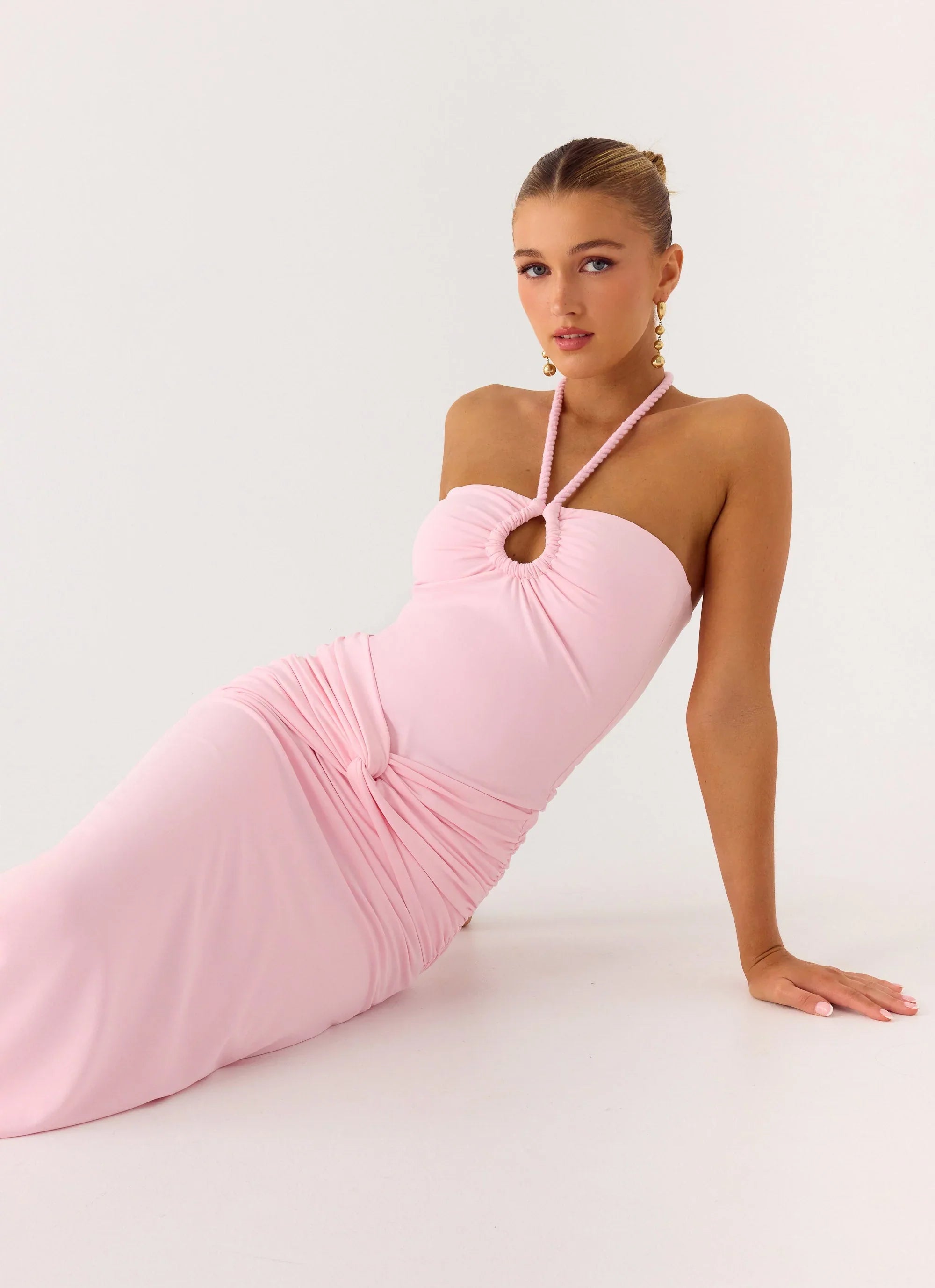 Sacred Maxi Dress Pale Pink