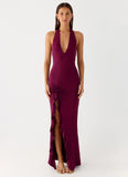 Charmed By You Maxi Dress Plum