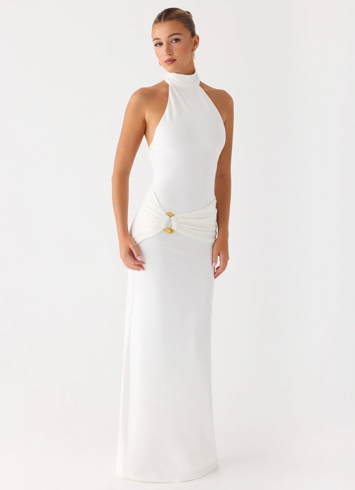 Forever Radiant Maxi Dress White