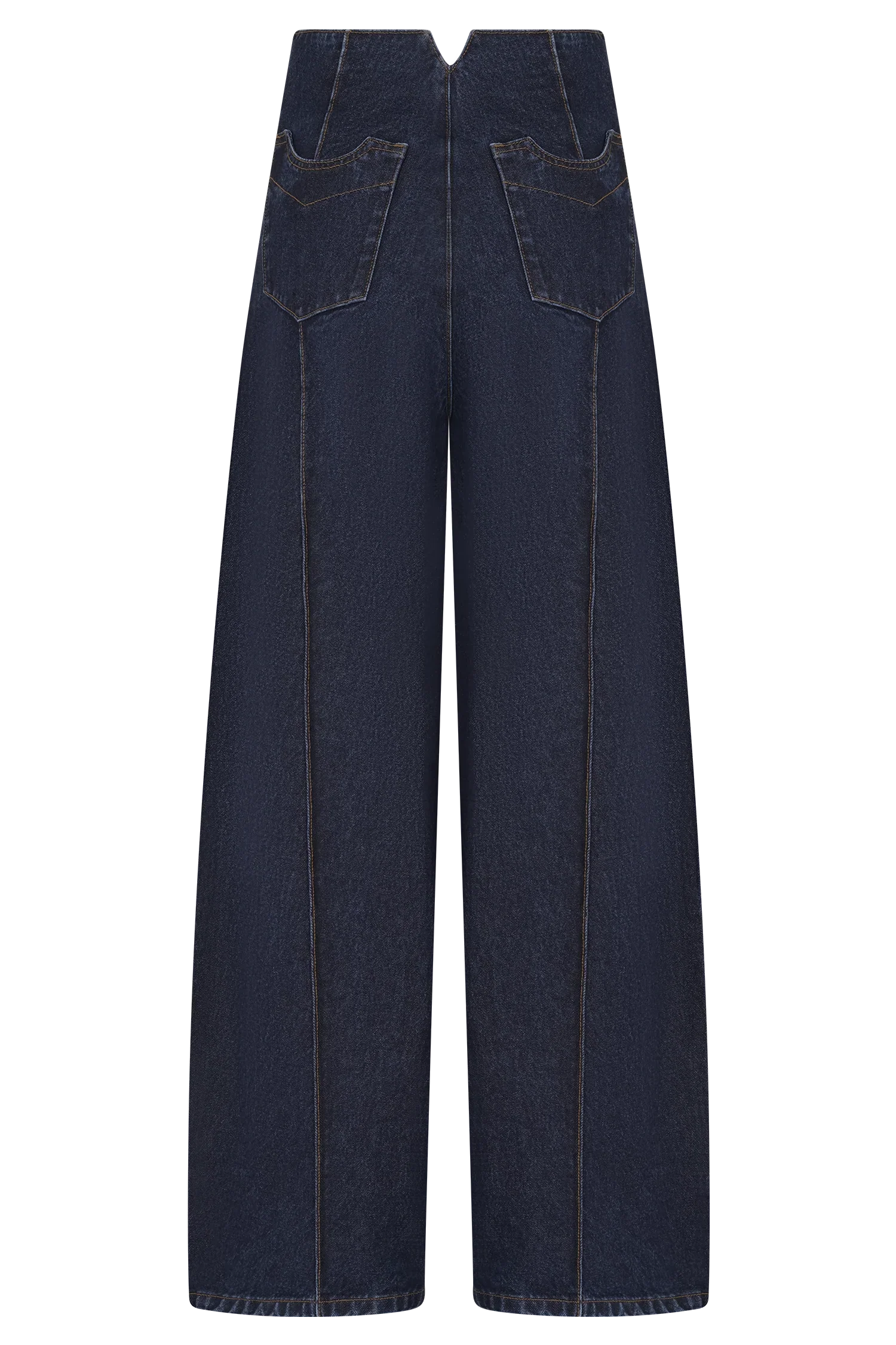 Beatrix High Rise Denim Jeans Indigo Blue