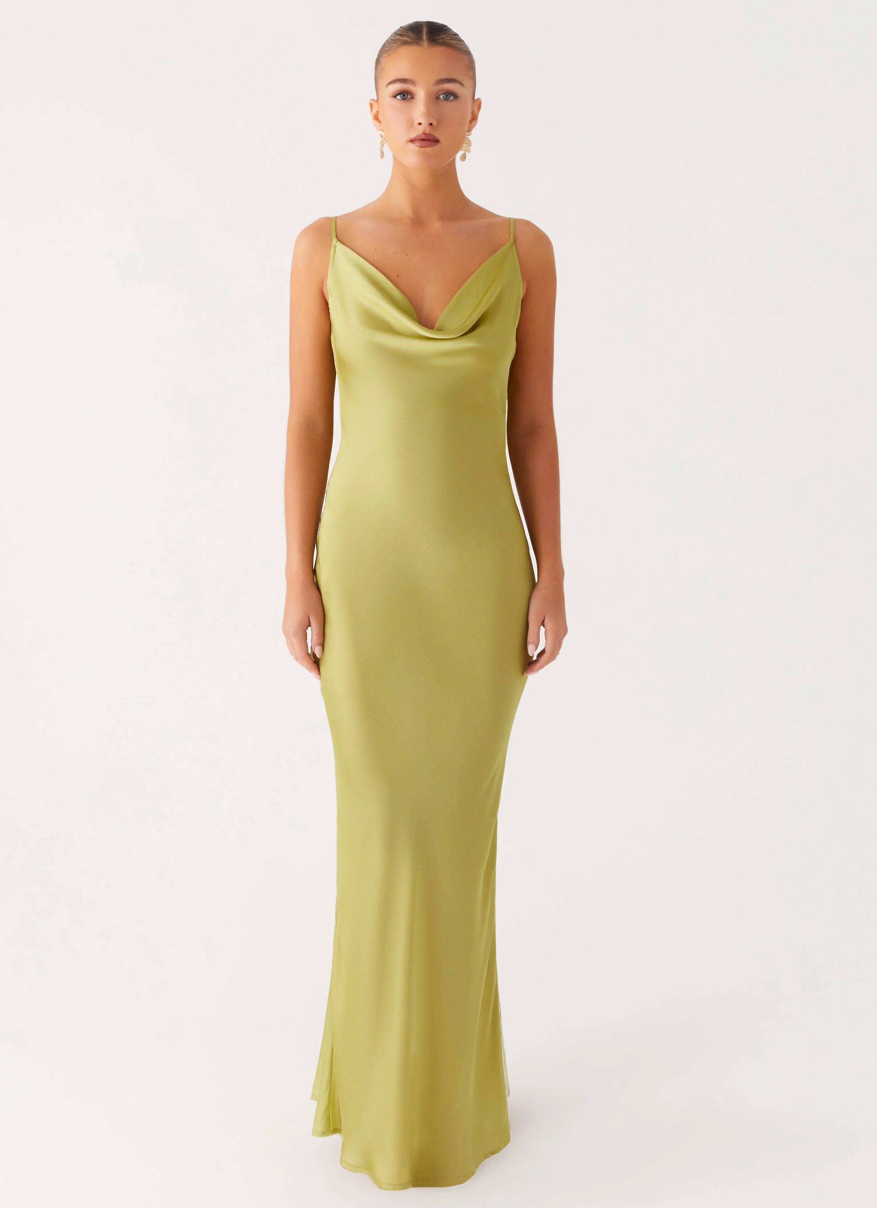 Jade Escape Maxi Dress Lime