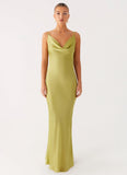Jade Escape Maxi Dress Lime