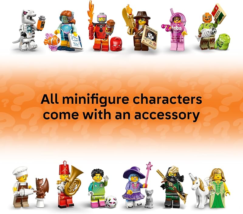 LEGO Minifigures Series 29 6 Pack Mystery Box Multipack Birthday Party Favors for Boys Girls Ages 6 Goodie Bag Stuffers for Kids 66814