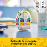 LEGO Decorative Easter Egg Building Toy for Girls Boys Springtime Craft Activity for Kids Ages 8 Basket Stuffer or Gift Idea for Easter Birthdays Special Occasions 40816
