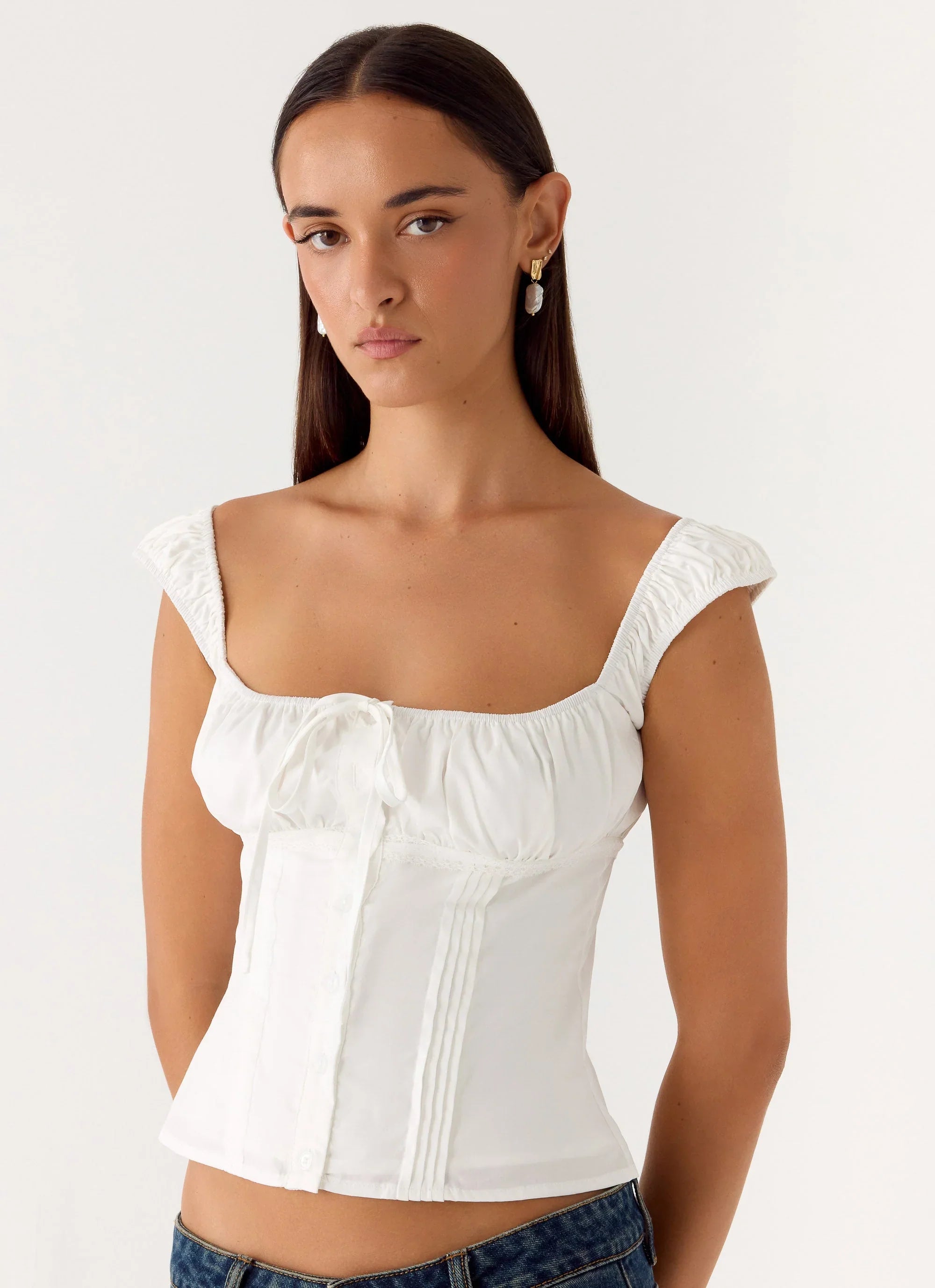 Fornarina Top White