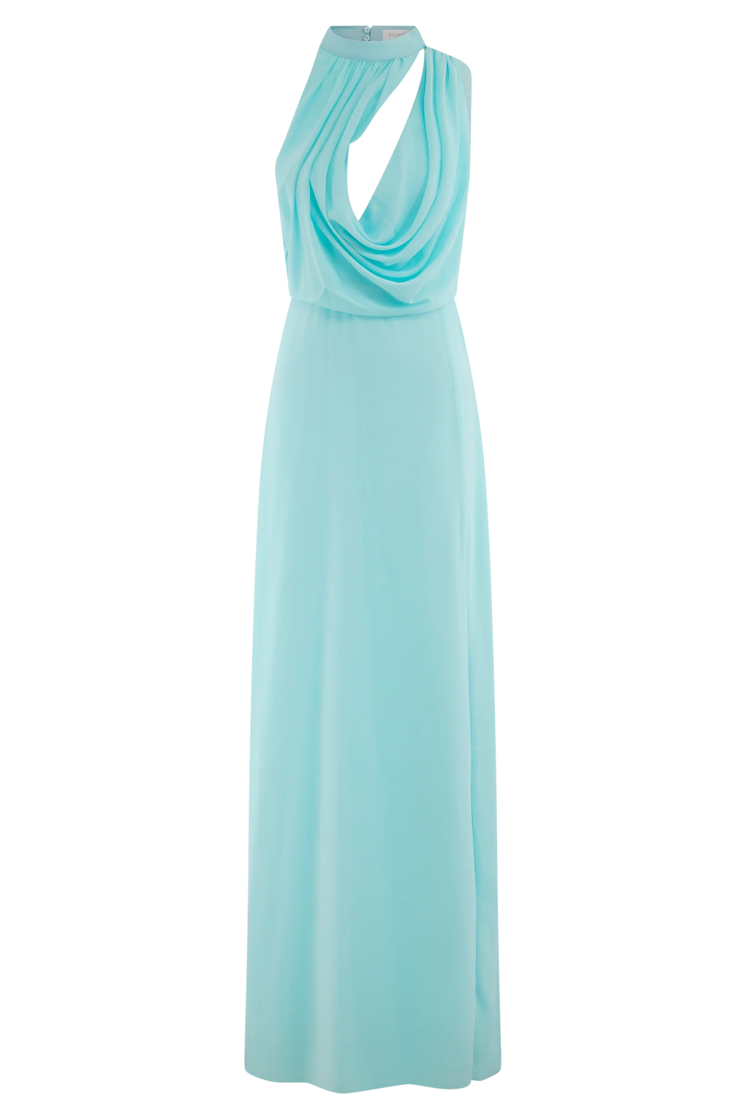 Galia Cowl Neck Maxi Dress Lagoon