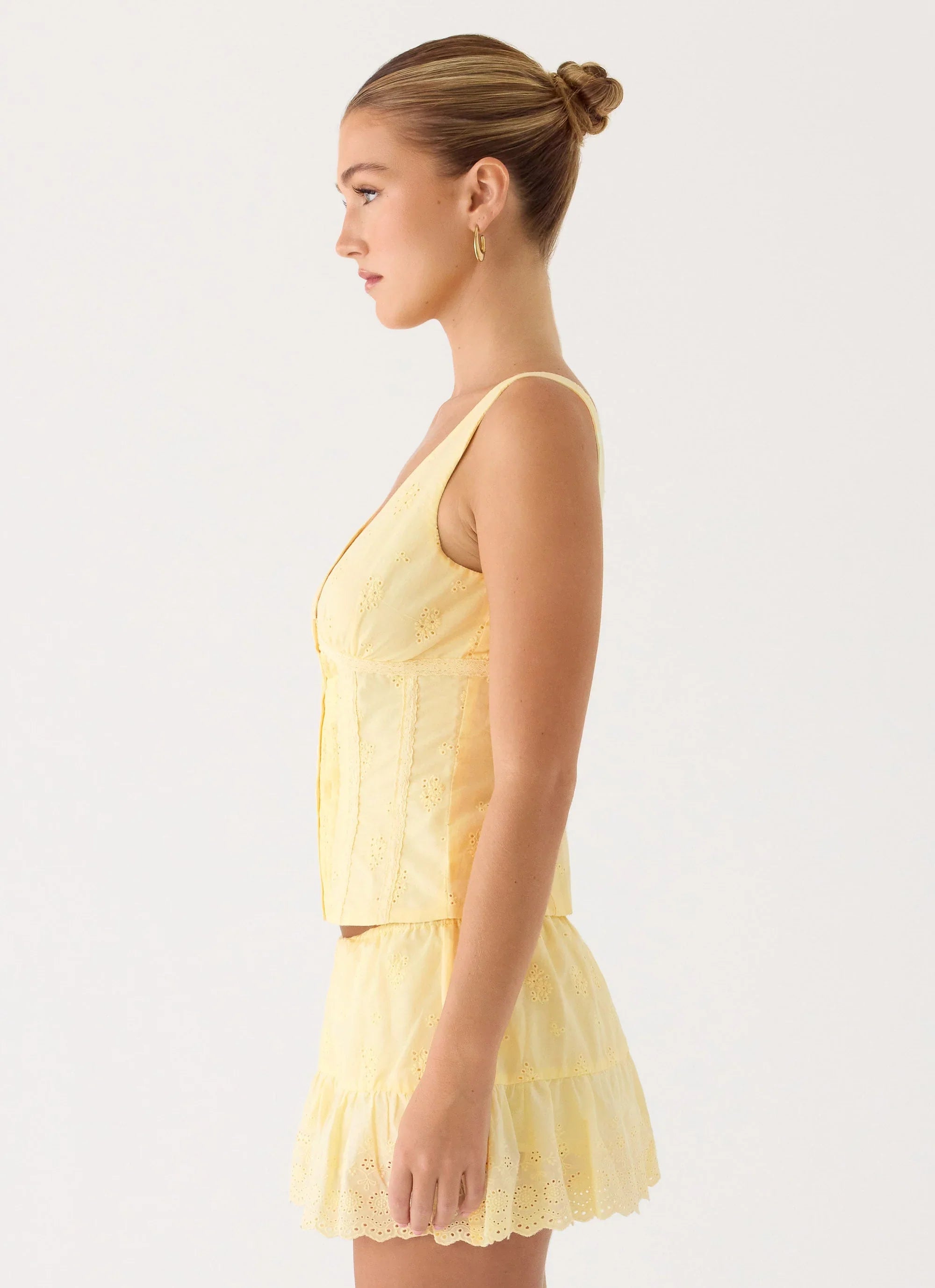 Aberley Top Yellow