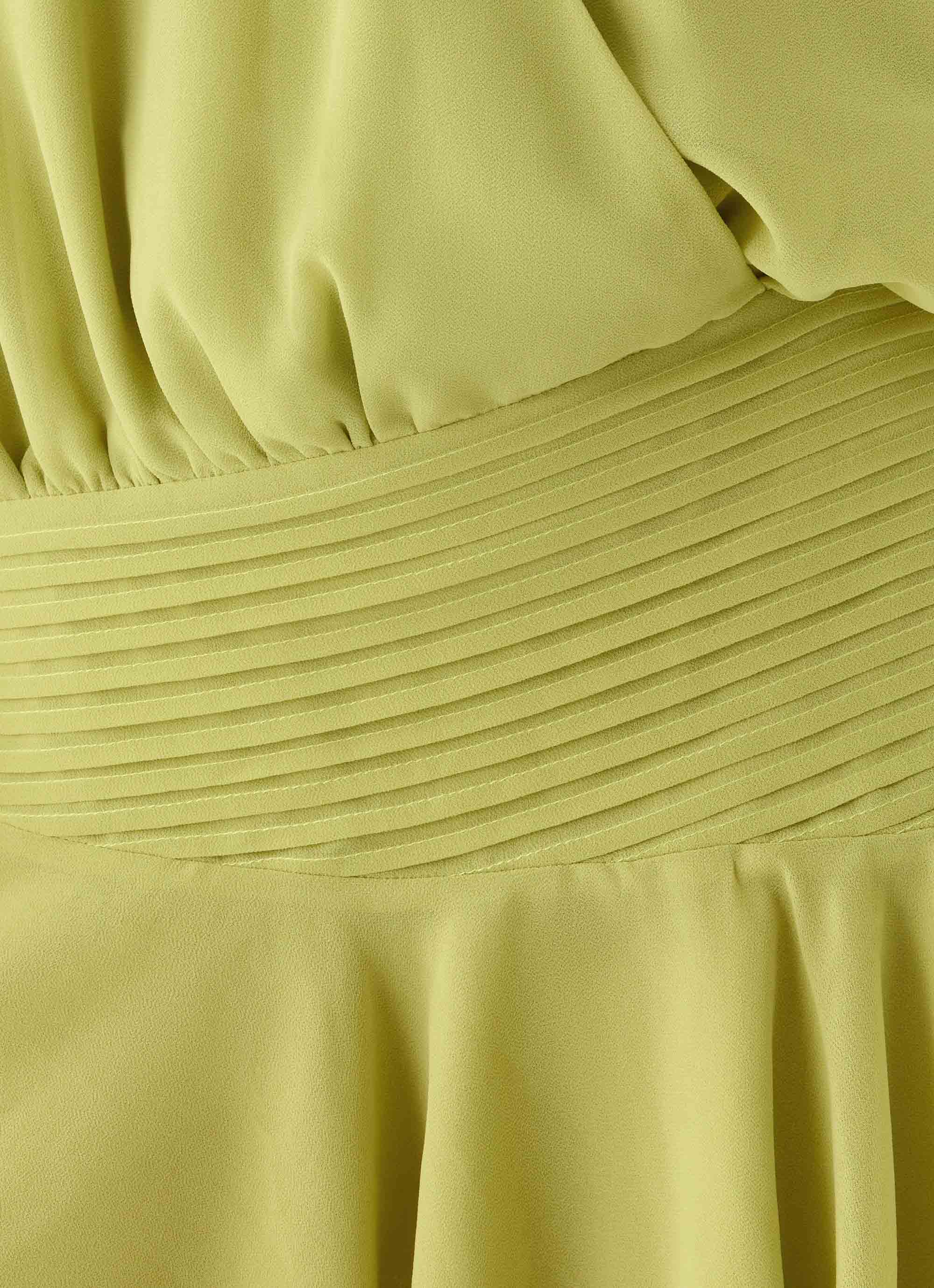 Solo In Soho Mini Dress Lime