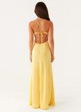 Joanie Maxi Dress Yellow