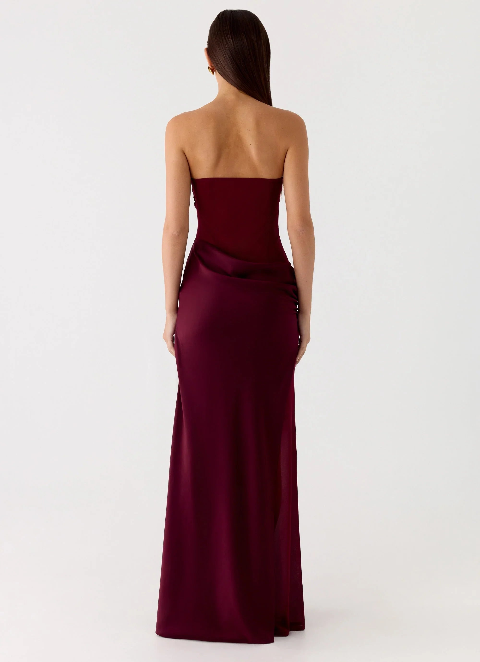 Champagne Skies Maxi Dress Plum