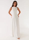 Maloney Maxi Dress White