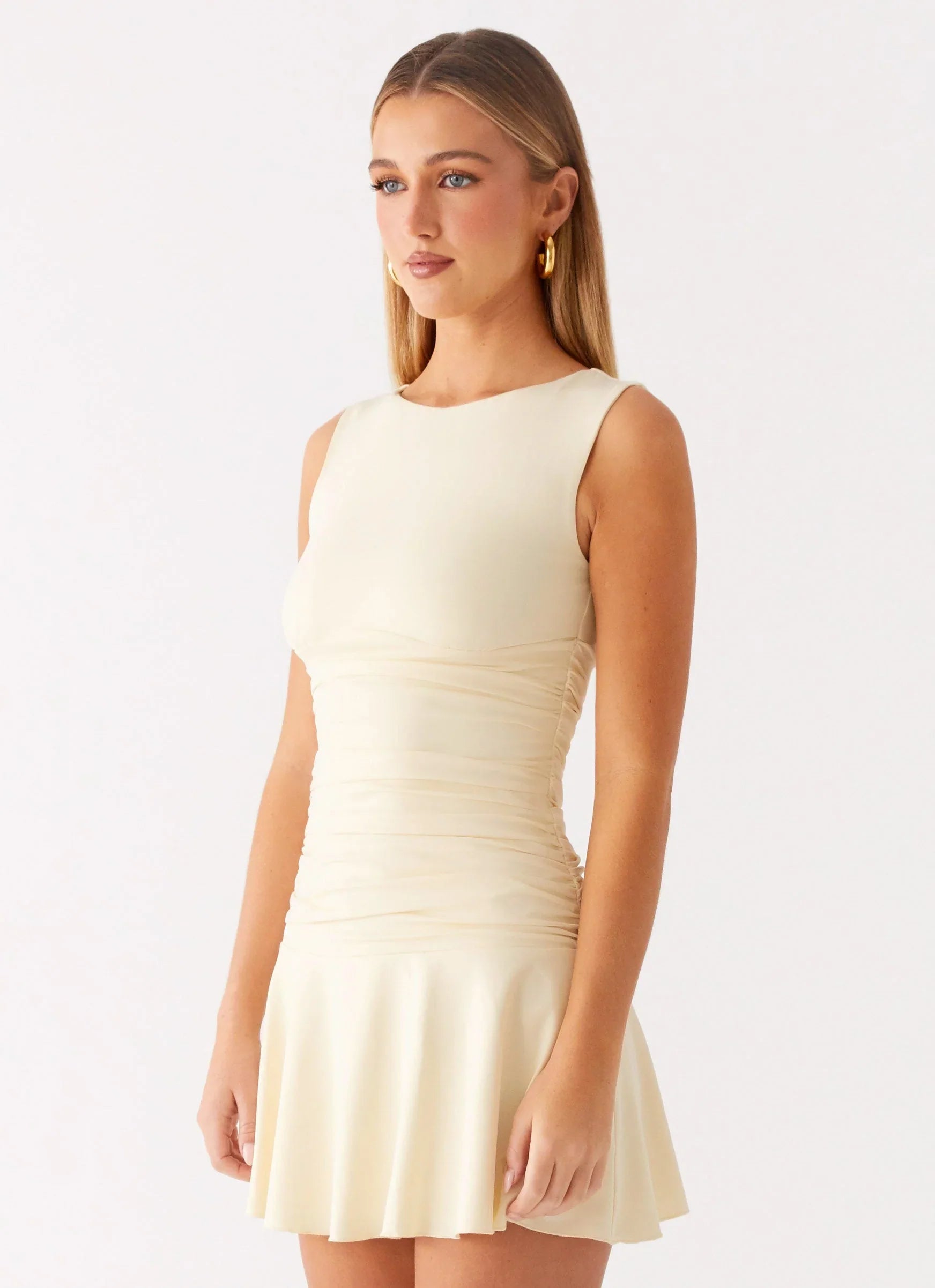 Kelda Mini Dress Yellow