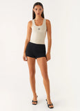 Signature Tank Top Oatmeal