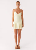 Emily Mini Dress Yellow