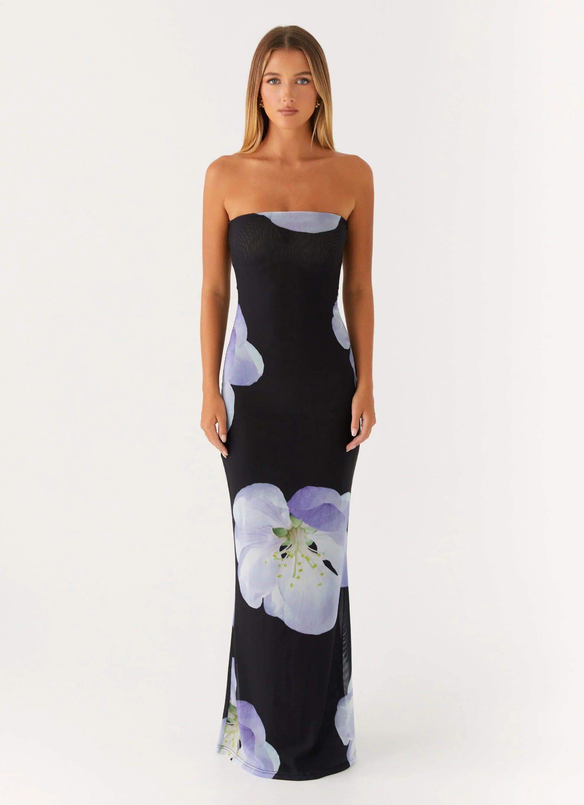 Jorja Maxi Dress Flower Print