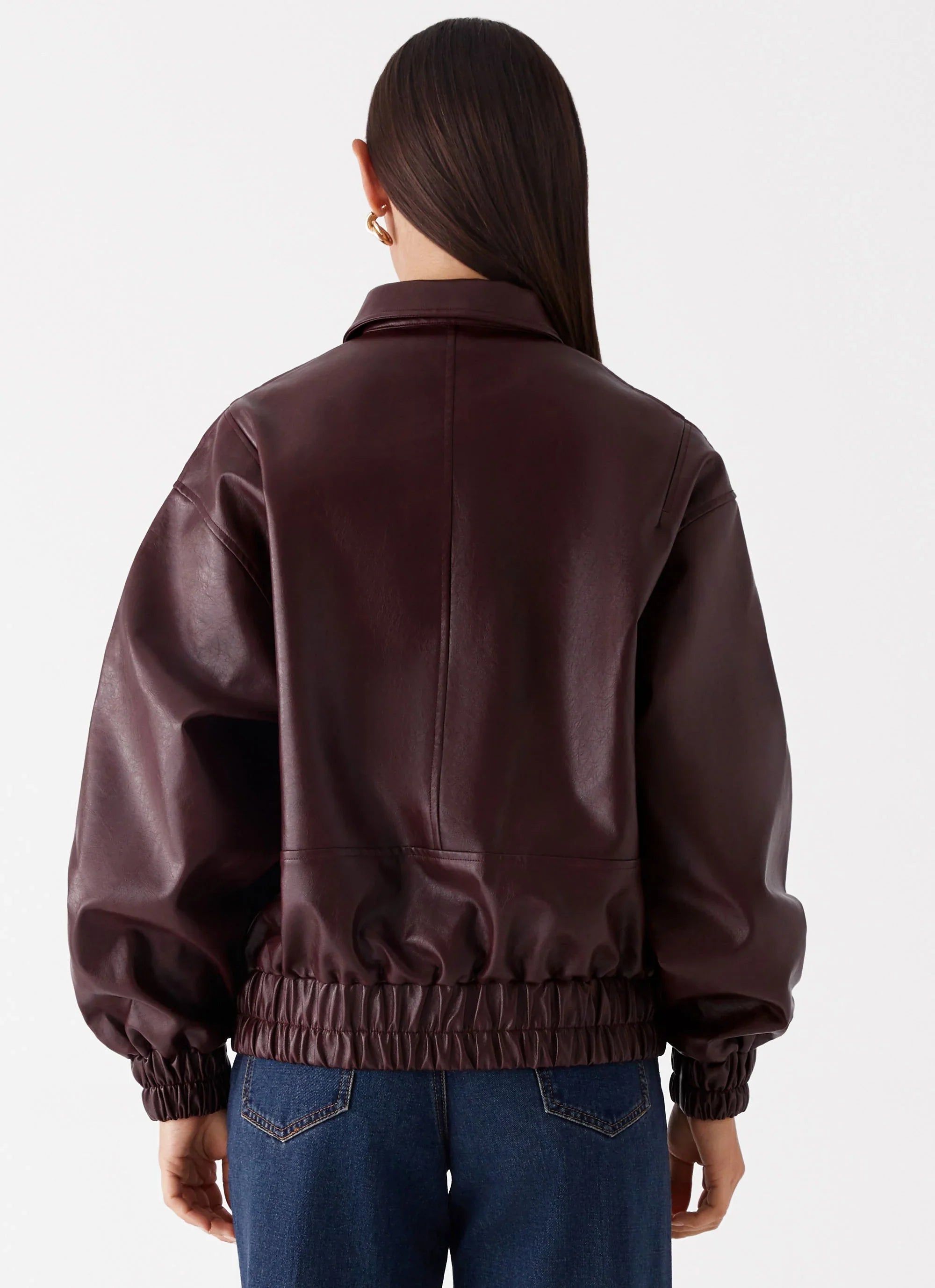 Holland Bomber Jacket Wine