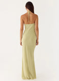 Anouk Halter Maxi Dress Sage