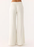 Elmah Low Rise Pants White