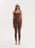 Chocolate Sculpting Seamless Gym Vest Top
