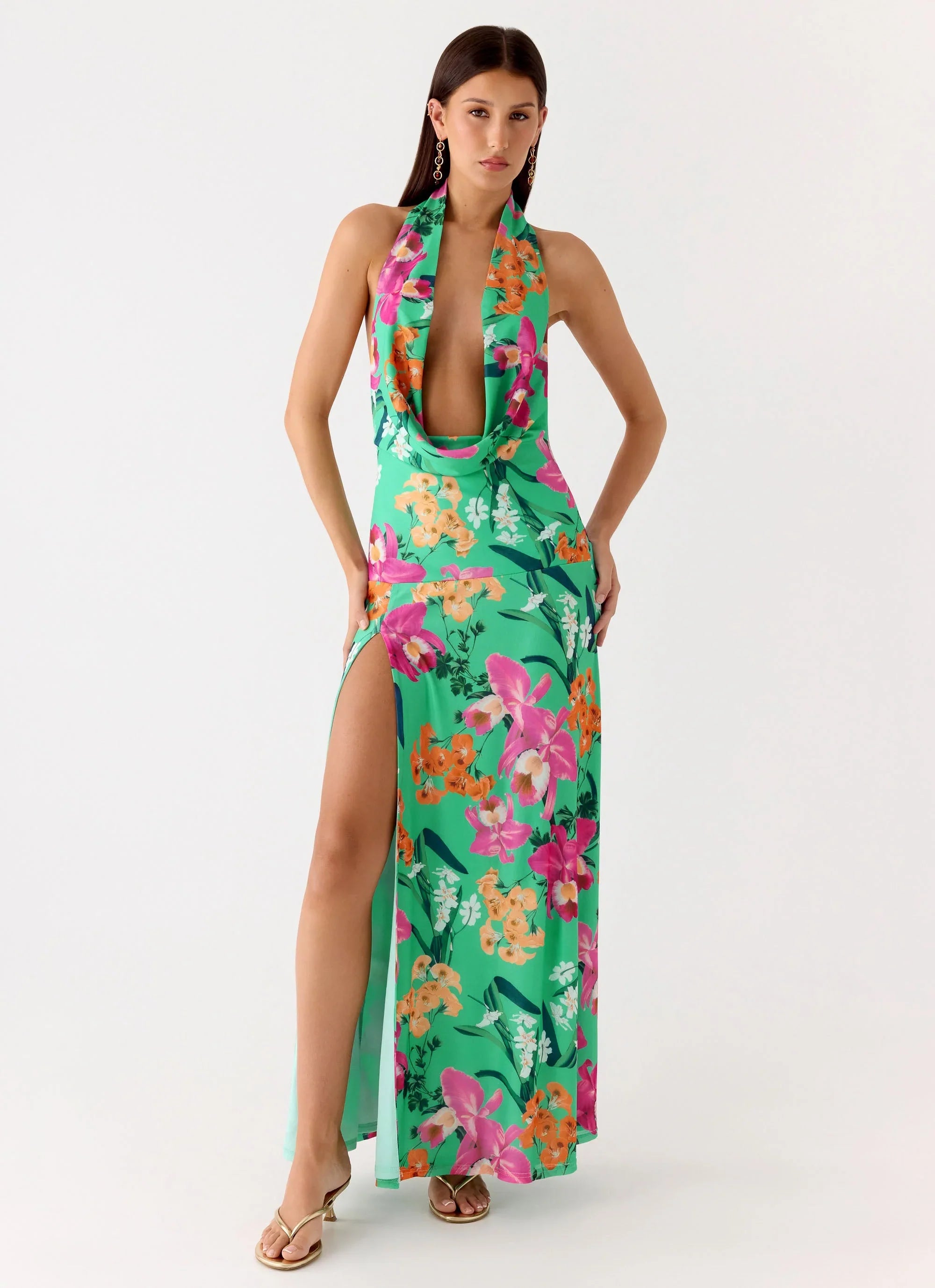 Zoriana Maxi Dress Jungle Bloom