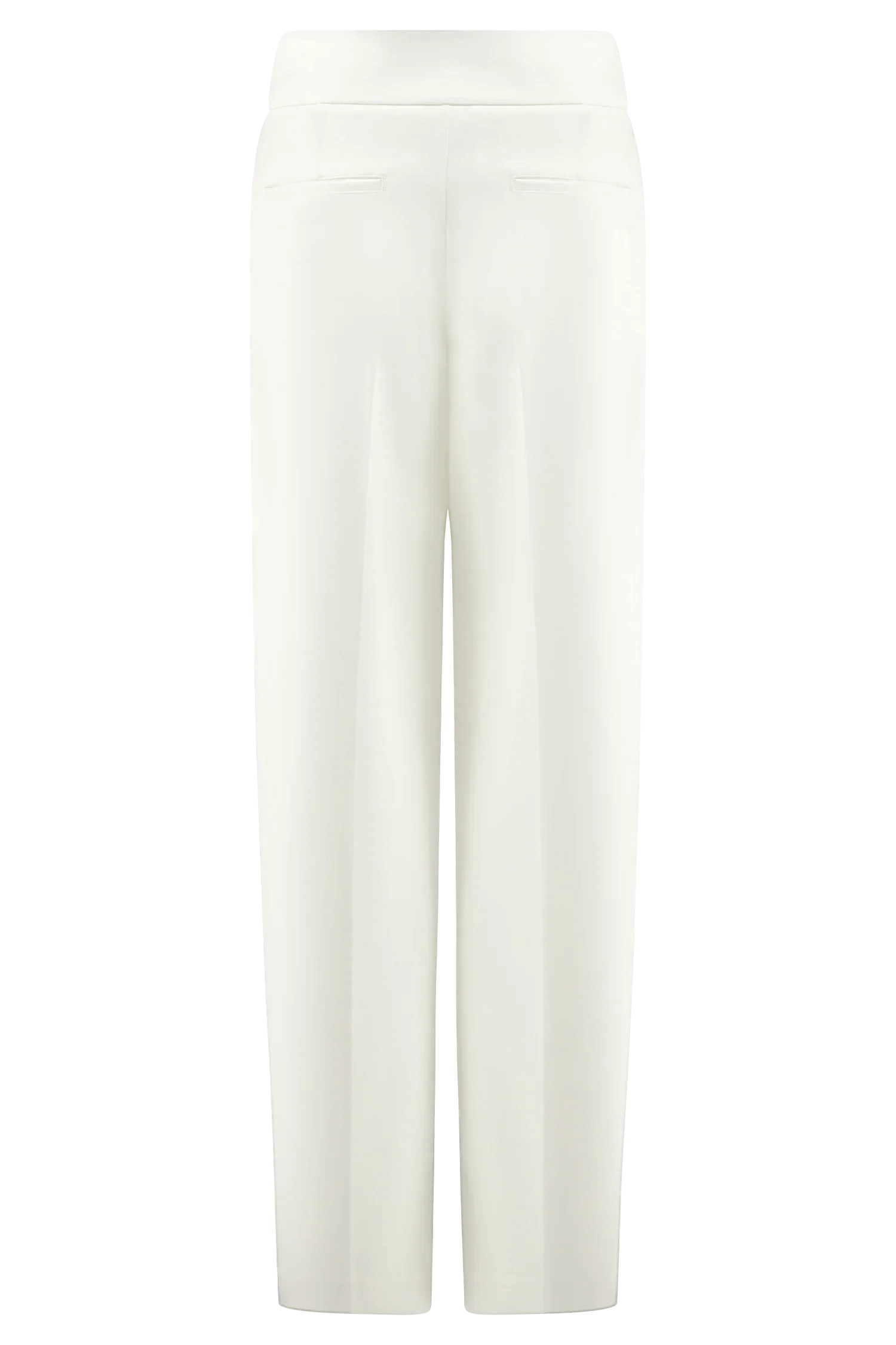 Penelope Pleated High Waisted Pants Ivory