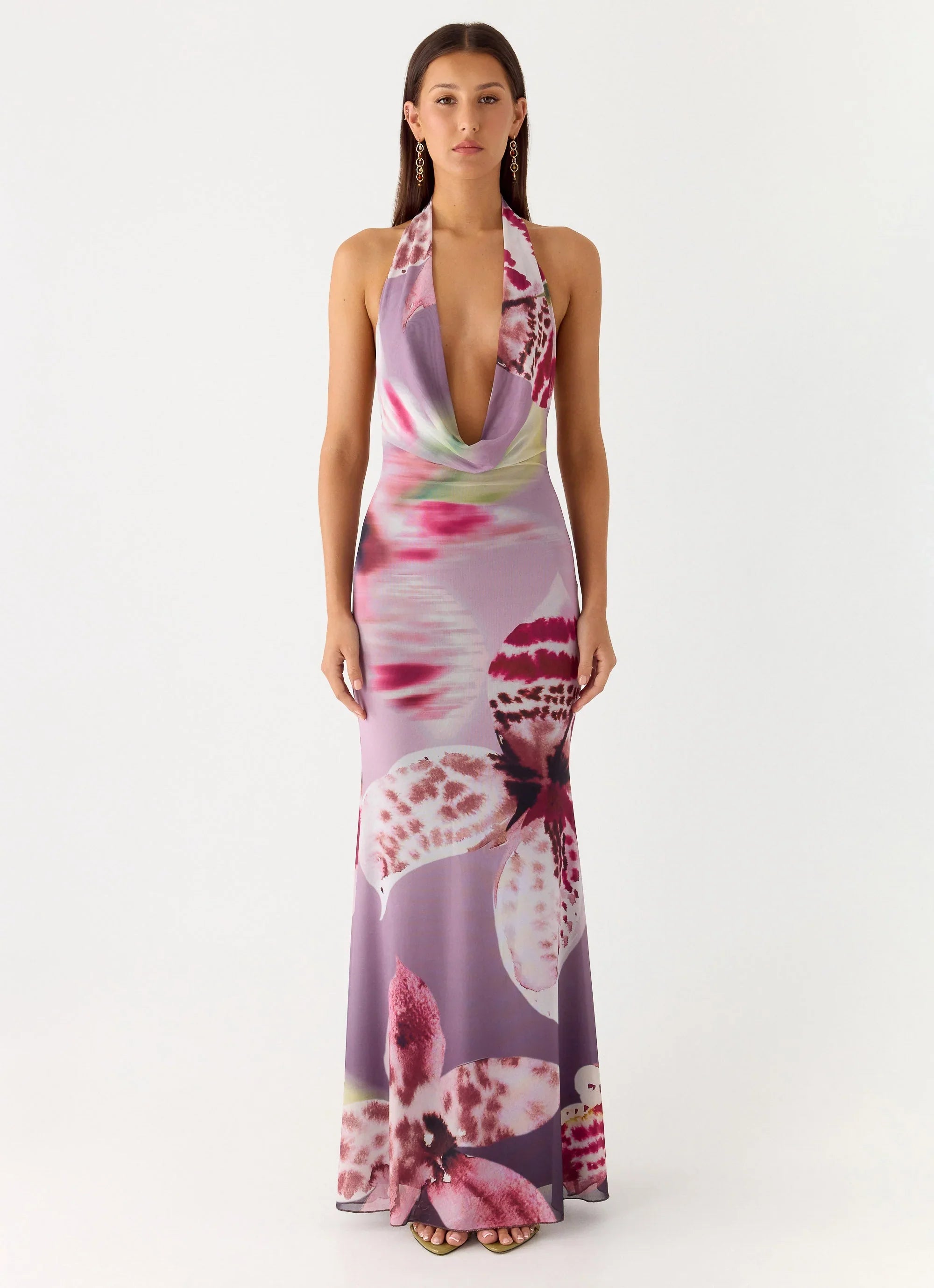 Like You Better Maxi Dress Ombre Floral Affair