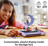 LEGO Editions Olivia Rodrigos Concert Moon 43029 Collectible Building Toy for Teens Ages 14 Olivia Rodrigo Minifigure Bedroom Decor 670 pieces Gift for Birthdays