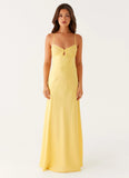 Joanie Maxi Dress Yellow