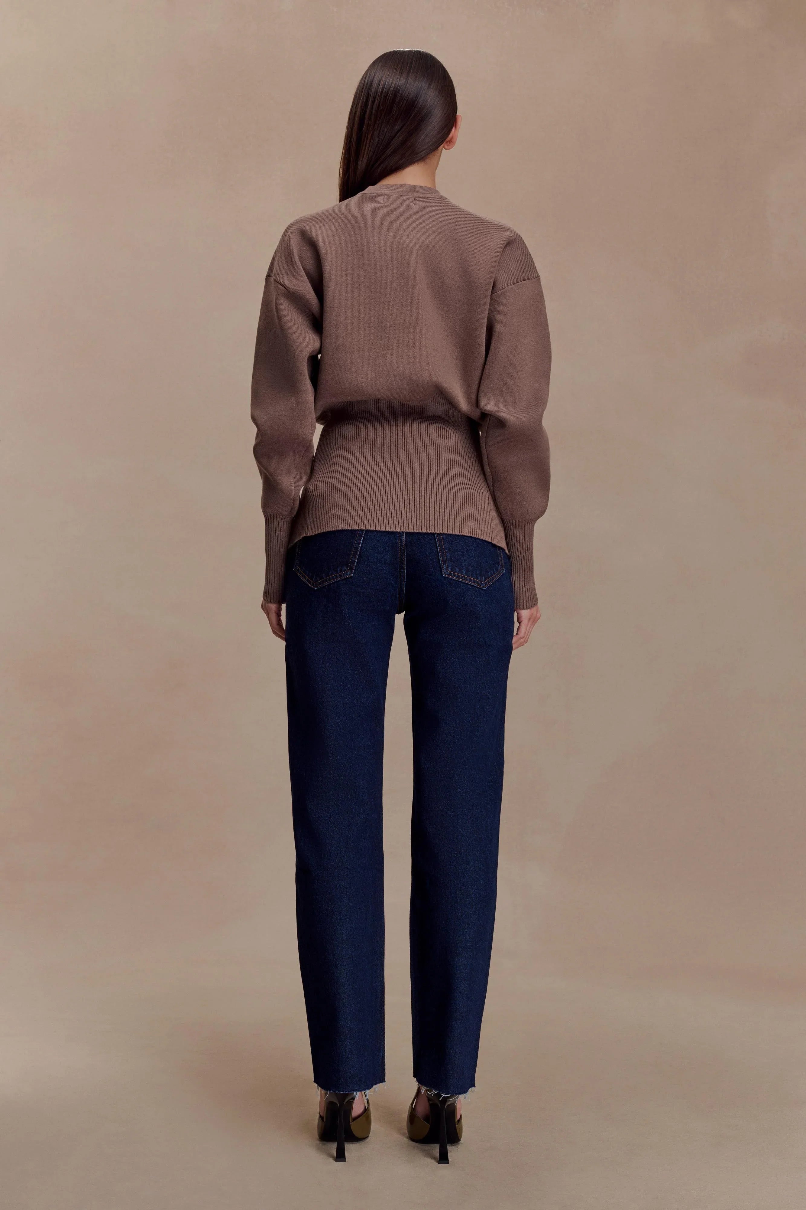 Tina Mom Jean Indigo Blue